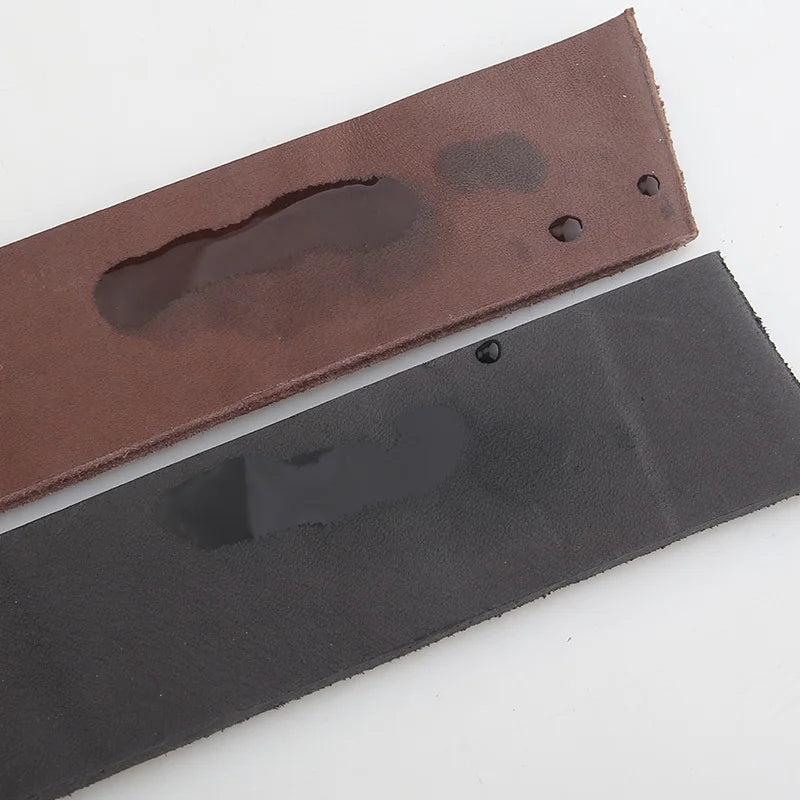 Tuscany Italy Vegetable Tanned Leather Genuine Leather Men's High Quality Belts Full-Grain Leather Handmade DIY Headless Belt