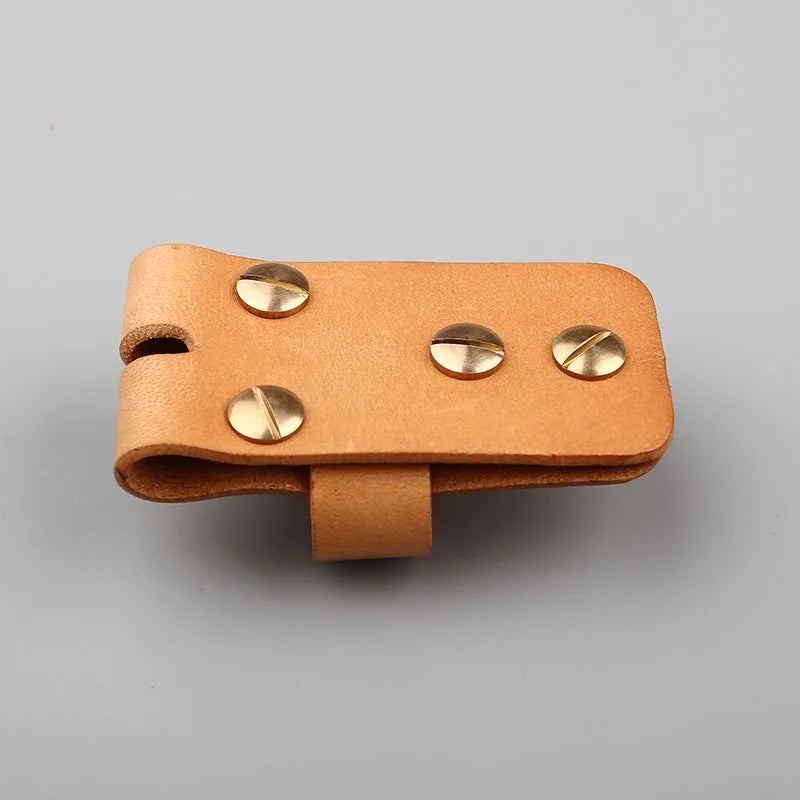 Connection Leather Men's Belt Pin Buckles  Solid Brass Belts Buckle With Rivet DIY Craft Decor Belt Accessories