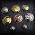 Metal Buttons Brass Cloth Clasp Coin Clasp Purse Clasp Leather Craft Bag Craft Decoration Handmade Leather Accessories