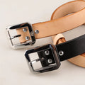 3.8cm Genuine Leather Men's High Quality Belts Solid Stainless Steel Pin Belt Buckle Handmade Belt Customization