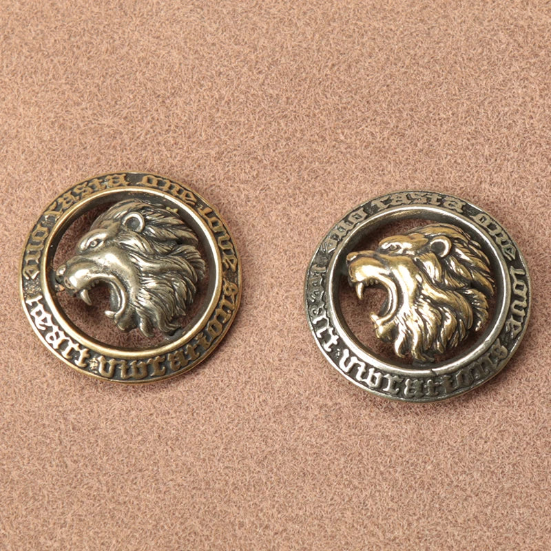 Metal Buttons Brass Cloth Clasp Coin Clasp Craft Decoration Purse Clasp Leather Craft Bag Handmade Leather Accessories