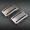 Smooth Buckle Men's Belt Titanium Metal Buckle Fashion Belt Buckle Adjustable Waist Buckle DIY Leather Craft Buckle