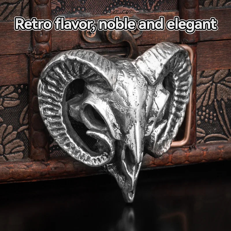 1pcs 925 Sterling Silver Metal Belt Buckle For Men Pin Buckles Vintage Embossed DIY Leather Craft Buckle