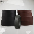 Tuscany Italy Vegetable Tanned Leather Genuine Leather Men's High Quality Belts Full-Grain Leather Handmade DIY Headless Belt