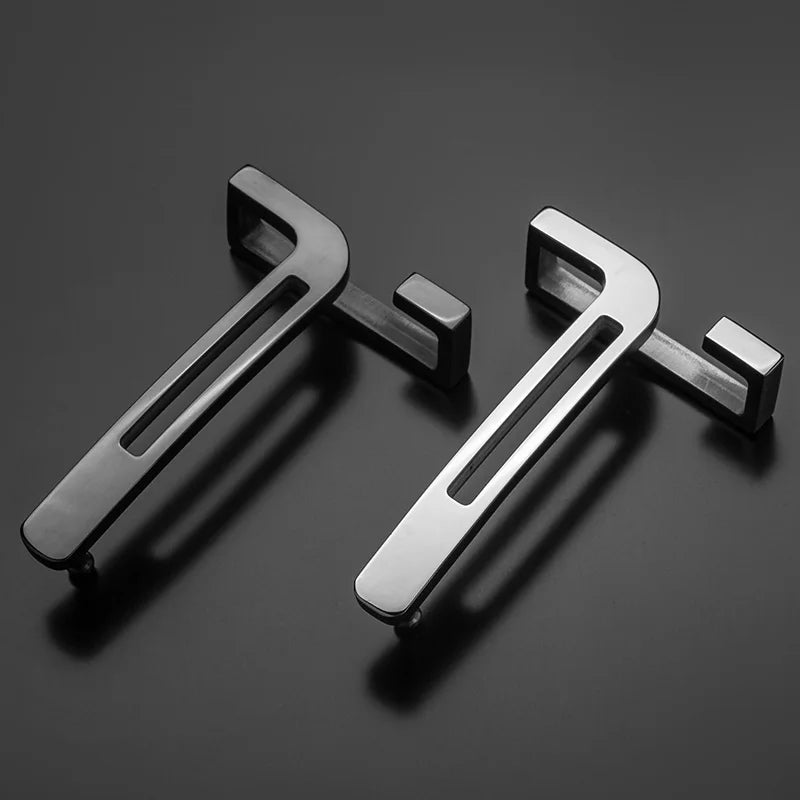 1pcs Brushed Metal  belt buckles Solid Stainless Steel Leather Craft Accessories Casual Belt Buckle