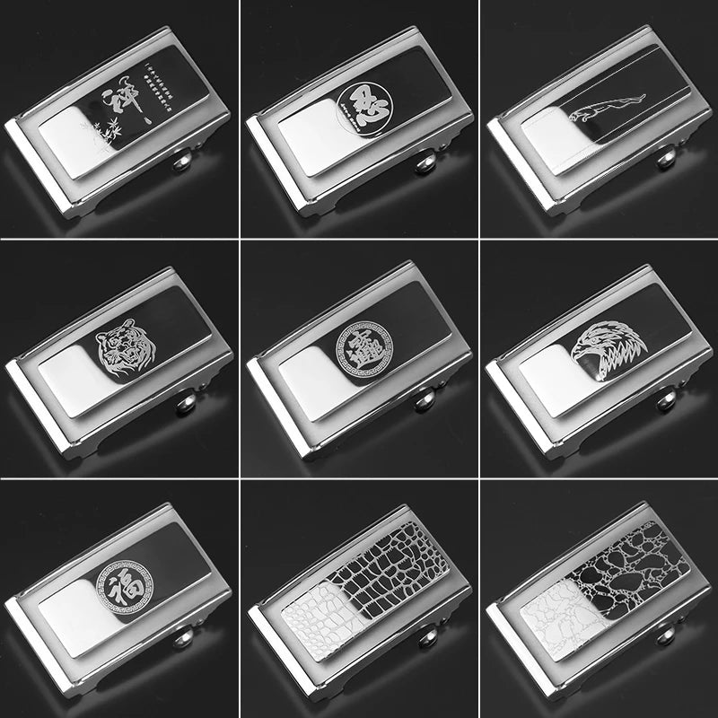 304 Stainless Steel Belt Buckle 35mm Belt Buckle For Men  For Leather Craft Jeans Webbing Replacement Buckle Accessories