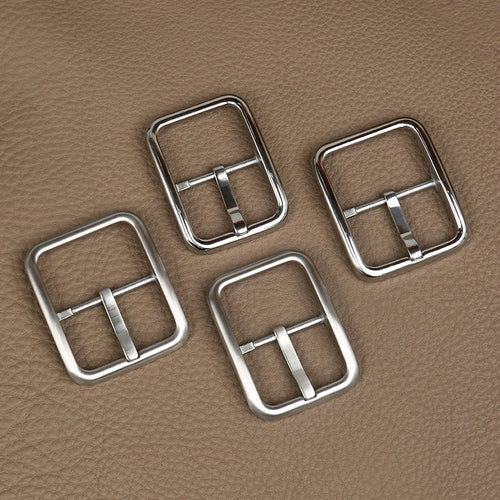 1 Piece Solid 304 Stainless Steel Men's Center Bar Belt Buckle, Universal for Business Formal & Casual Wear, Belt Accessory